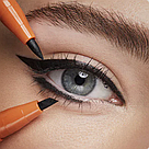 Подвійна водостійка підводка — маркер Kiko Milano Create Your Balance Waterproof Eyeliner Duo, фото 4