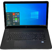 Ноутбук Б-клас HP ZBook 17 G3/ 17.3" 1920x1080 Touch/ i7-6820HQ/ 16GB RAM/ 250GB SSD/ Quadro M4000M 4GB, фото 4