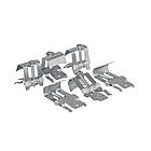 Мийка для кухні інтегрована Lidz Handmade H6350BL крило зліва (LDH6350BRUL45589) Brushed Black PVD 3,0/1,0, фото 10