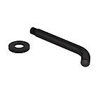 Вилив для систем прихованого монтажу Qtap Vytok 200 мм округлий QTVYT246BLM45931 Black Matt, фото 4