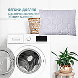 Набір подушок 2 шт Soft 50х70 см IDEIA двостороння стьобана штучний пух м'яка, фото 10