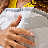 Набір подушка 50х70 см 2 шт та євро ковдра 200х220 см Elegantly IDEIA аналог лебединого пуху, штучний пух, фото 6