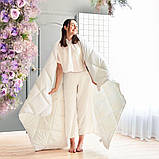 Ковдра ДобраНіч IDEIA 200х220 см всесезонна антиалергенна щіл 300 г/м2 біла, фото 4