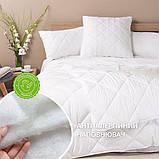 Ковдра ДобраНіч IDEIA 200х220 см всесезонна антиалергенна щіл 300 г/м2 біла, фото 5