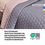 Покривало на ліжко Silhouette 240x260 IDEIA двостороннє міцне стібка тканини антиалергенне волоконо, фото 11