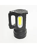 Ліхтарик Watton WT-613 акумуляторний ручний LED, фото 7