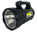Ліхтарик Watton WT-613 акумуляторний ручний LED, фото 8
