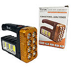 Ліхтарик Watton WT-614 акумуляторний ручний LED, фото 4