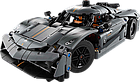 Конструктор LEGO Technic Koenigsegg Jesko Absolut сірий гіперкар 801 деталь, фото 4