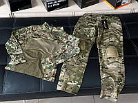 Армійська тактична форма з наколінниками, Воєна форма мультикам із убаксом літо