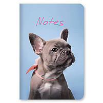 Блокнот А6 96 арк инт обл клітинка лам Песик 406 Асорті, фото 2