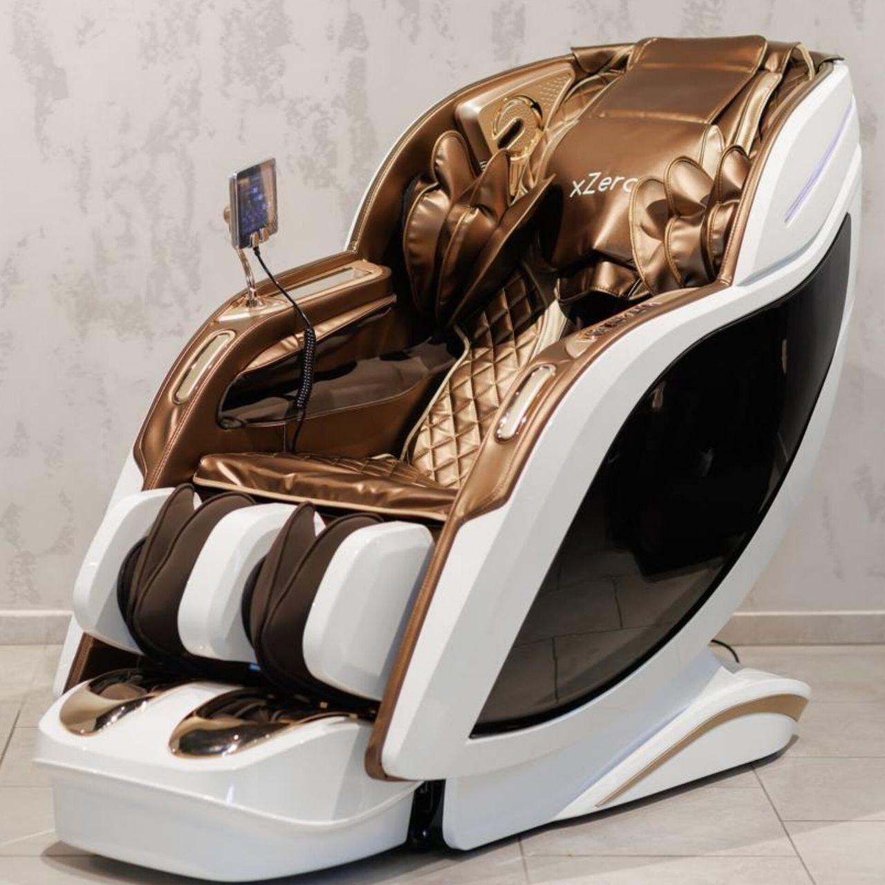 Масажне крісло XZERO LX85 Luxury+ White, фото 1