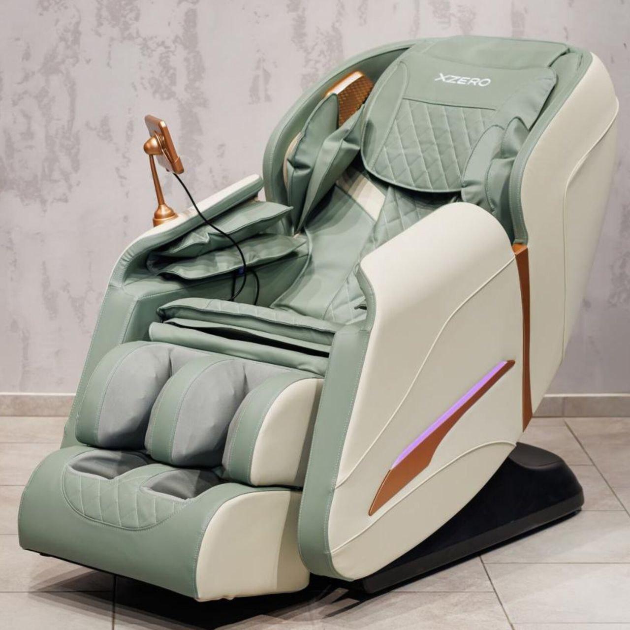 Масажне крісло XZERO X14 SL Premium WHITE, фото 1