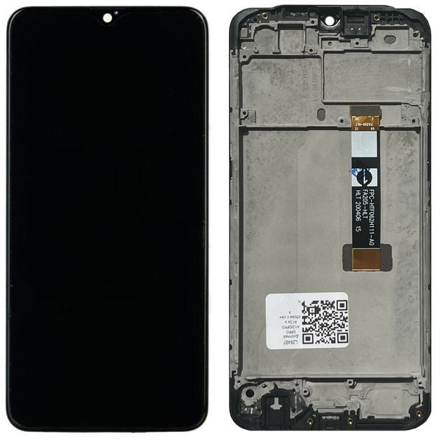 Дисплей OPPO A12/OPPO A12s у зборі із сенсором і рамкою black