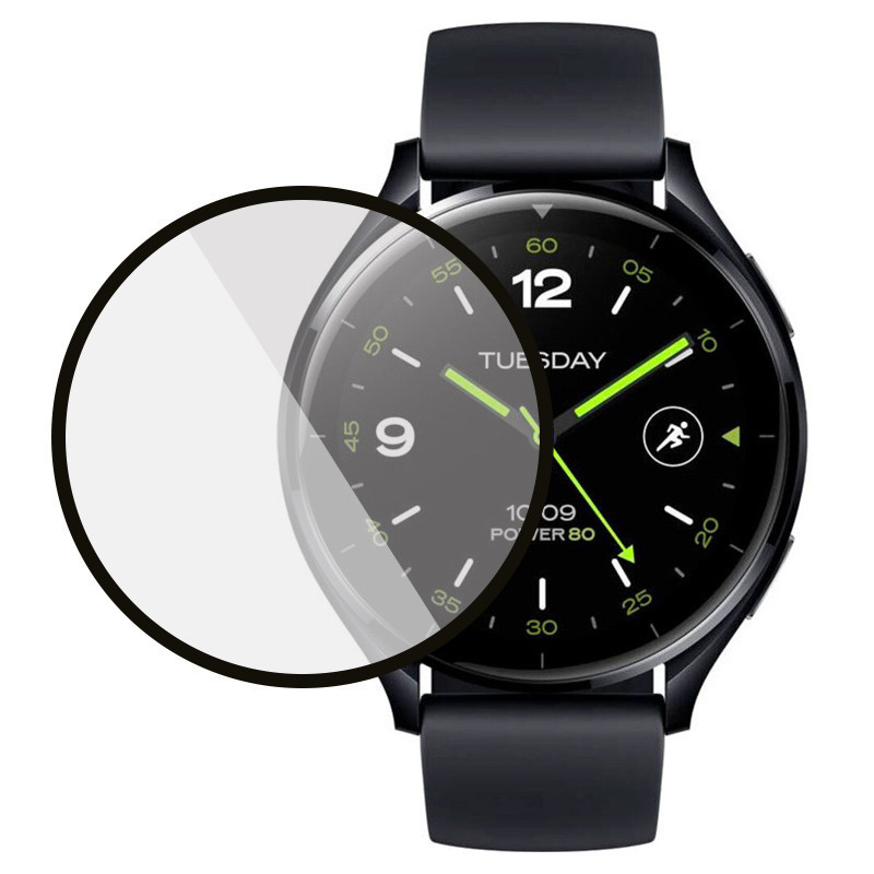 Полімерна плівка 3D (full glue) (тех.пак) для Xiaomi Watch 2
