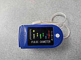 Пульсометри та крокоміри Б/У Fingertip Pulse Oximeter CMS50D, фото 6