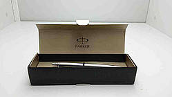 Ручка листкова кулькова пір'яна Б/У Parker Jotter 17 SS CT BP