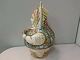 Статуетка фігурка Б/К Штоф Матрішка кольорова із золотом, фото 3