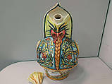 Статуетка фігурка Б/К Штоф Матрішка кольорова із золотом, фото 5