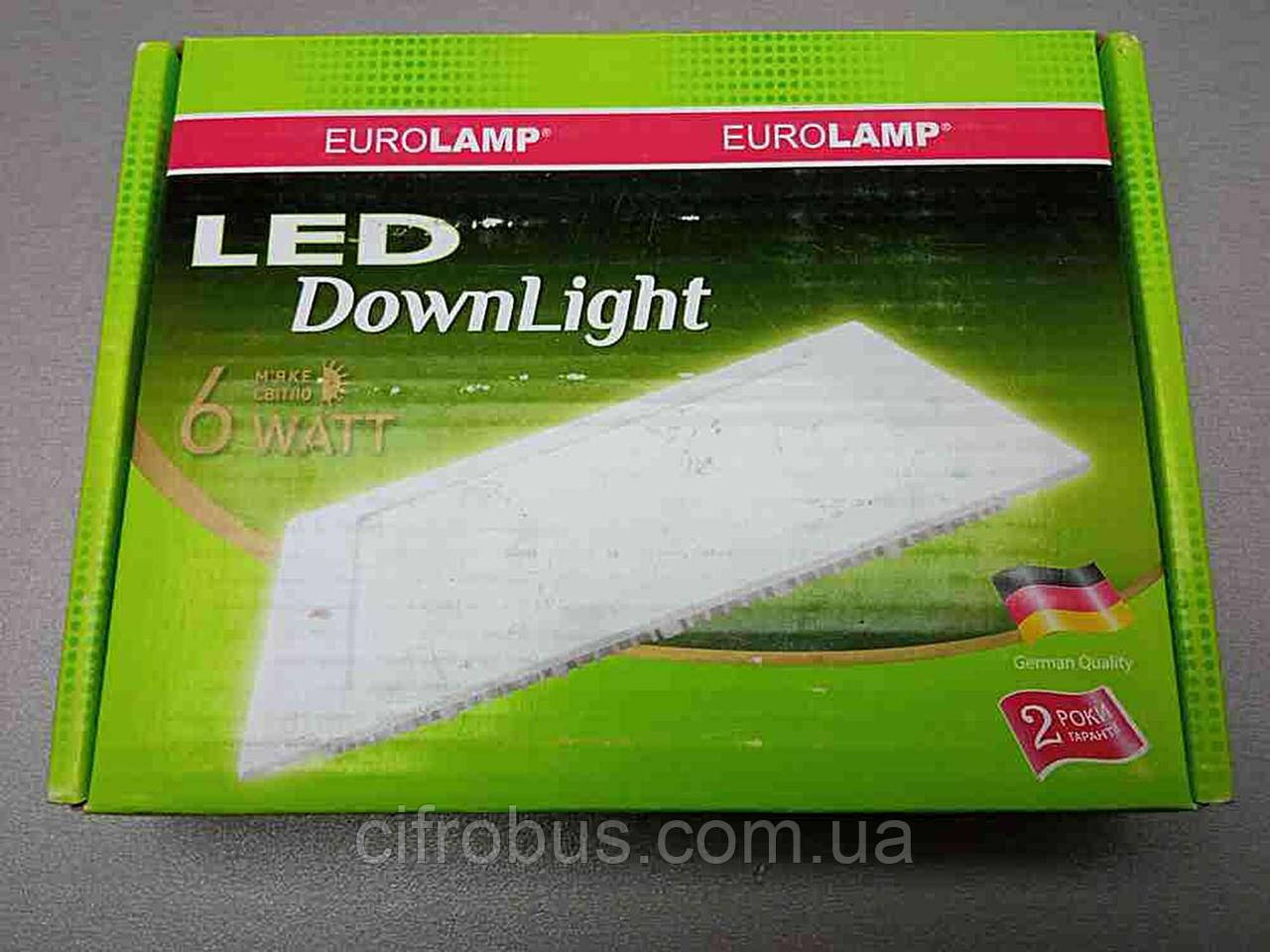 Вбудовані світильники Б/У Eurolamp LED-DLS-6/3