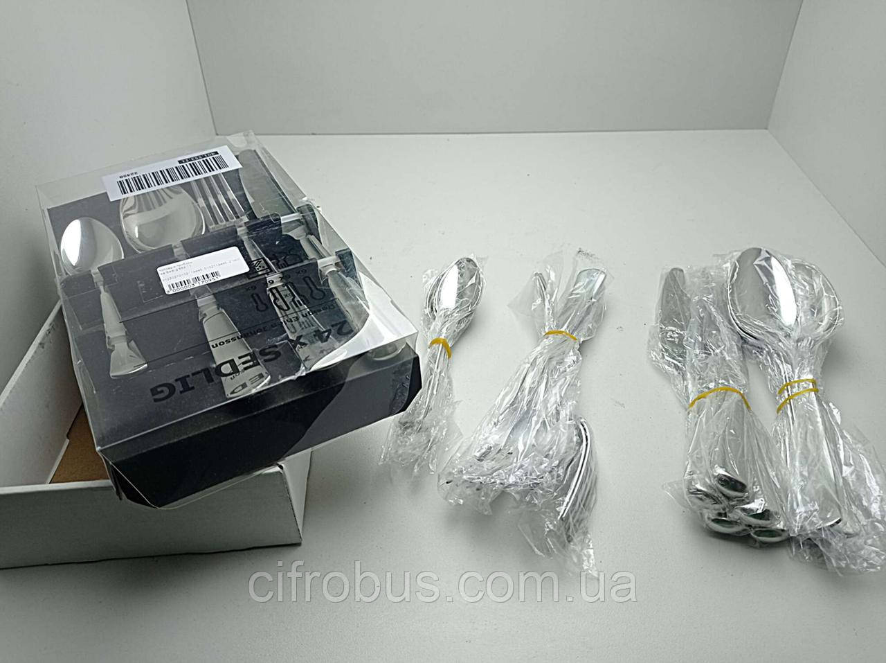 Столове приладдя Б/К Ikea Sedlig 553.11 24 предмети