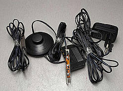 Б/У Підсвітка для меблів Mebelbos x 2 (для скляних полиць) теплий 3000 К MSWD-LED-Z2NSP-50-3P/BC/SRE-MC