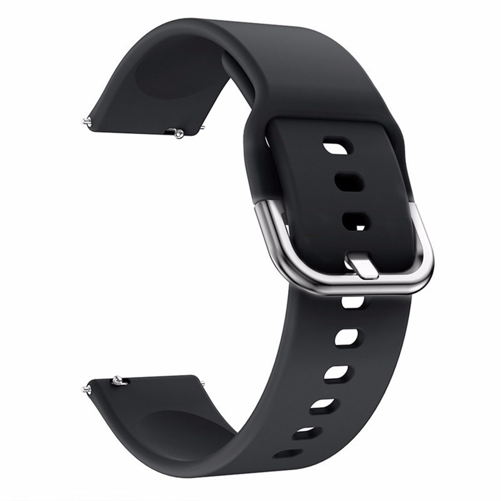 Ремінець CDK для Samsung Watch FE (R861) 40mm | "S" 20mm Silicone Sport Band Classic (012194) (black), фото 1