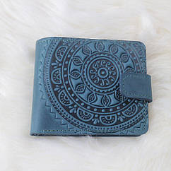 Гаманець малий "Мандала" бірюзовий Гранд Презент 08-М-Бір