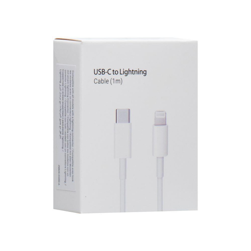 Кабель USB-C на Lightning, 1 м, білий