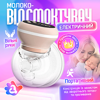 Молоковідсмоктувач акумуляторний SBTR, вільні руки, 1500 mAh (SM-B1500)