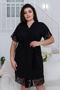 Халаты трикотажные XXL+