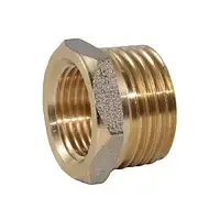Футорка 1/2""х1 внутрішня -зовнішня різьба бронза
