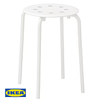 Табурет IKEA MARIUS (ІКЕА МАРІУС). 90184047. Білий
