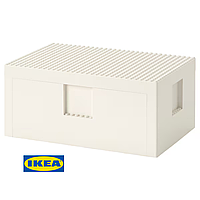 Коробка LEGO IKEA BYGGLEK (ІКЕА БЮГГЛЕК). 26x18x12 см. Біла. 50372187