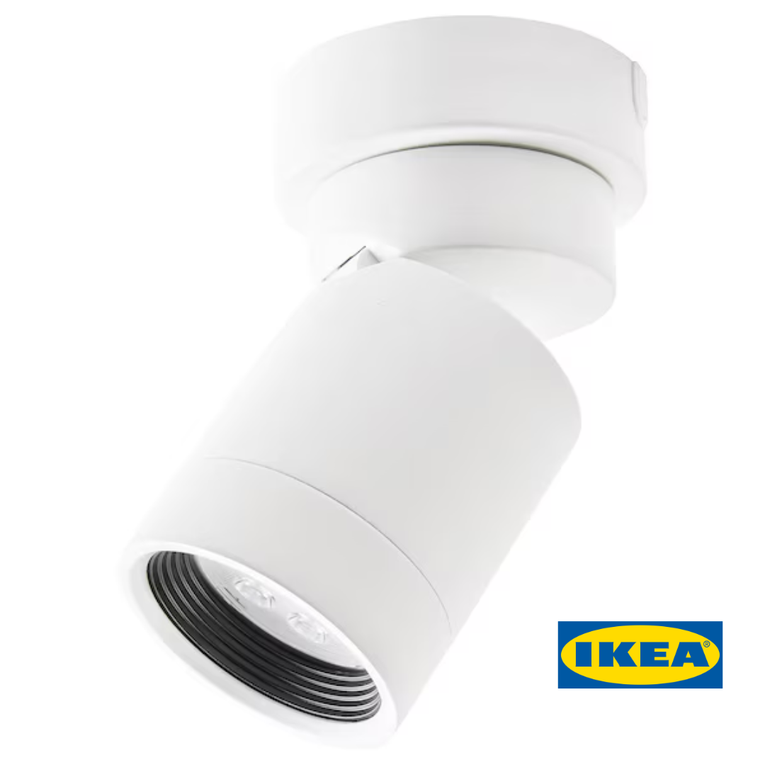 Спот-світильник IKEA NYMANE (ІКЕА НІМОНЕ). 00424787. Білий