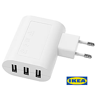 Зарядний пристрій для телефону IKEA SMAHAGEL. 70544079. Білий
