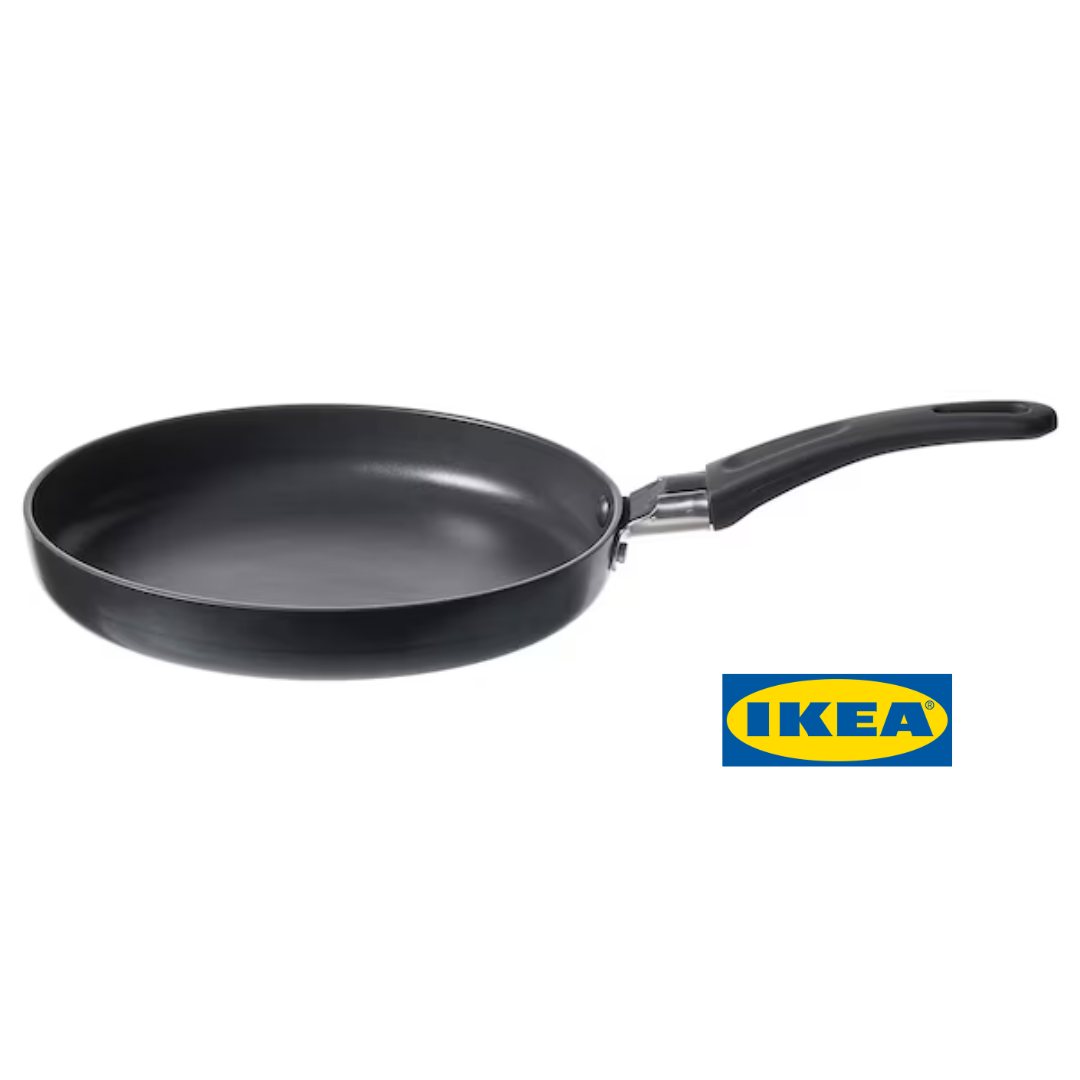 Сковорода IKEA HEMLAGAD (ІКЕА ГЕМЛАГАД). 17 см. 70467962. Чорна
