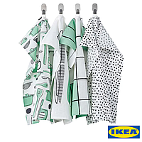 Набір рушників IKEA RINNIG (ІКЕА РІННІГ). 604.763.54. 4 предмети