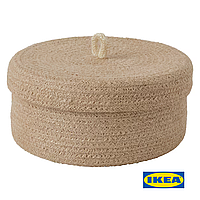 Корзинка із кришкою IKEA LJUNGAN 50527882 Джутова