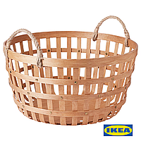 Корзина IKEA VÄXTHUS 70551135 Бамбукова