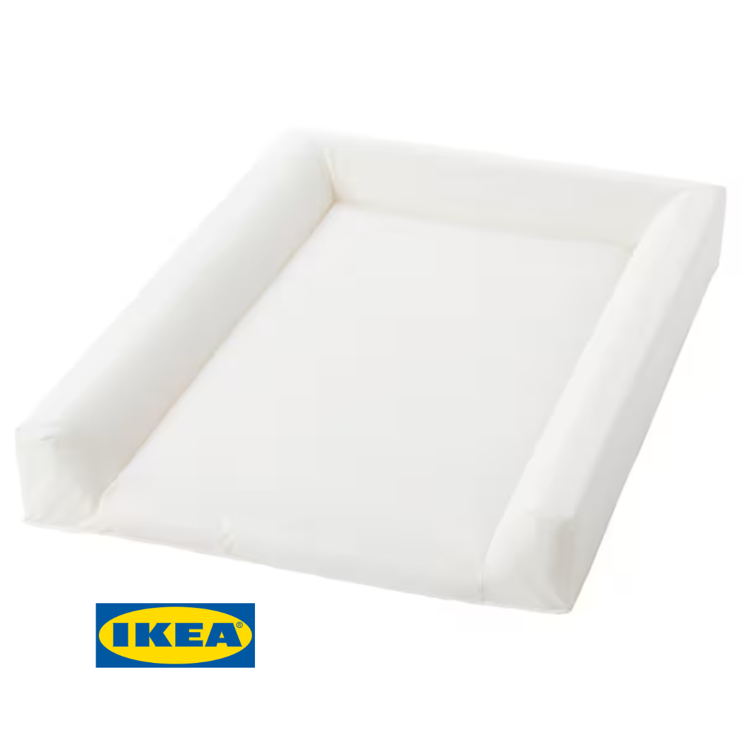 Пеленальна підстилка IKEA VADRA (ІКЕА ВАДРА). 80226137. Біла