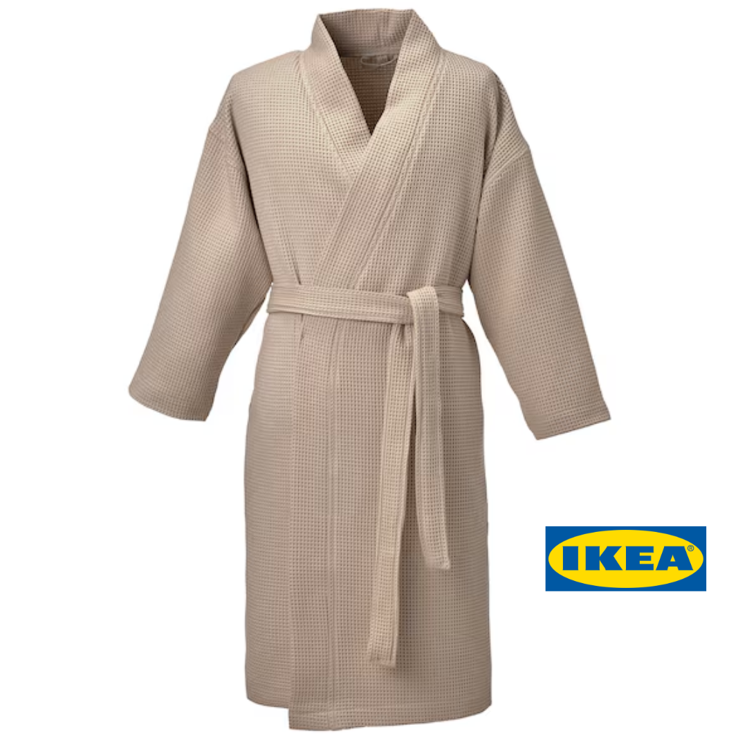 Халат IKEA BJALVEN (ІКЕА Б'ЯЛВЕН). S/M. 60512979. Бежевий
