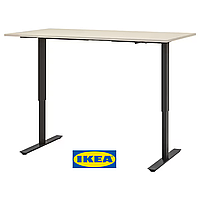 Робочий стіл IKEA TROTTEN 194.295.96 Бежево-чорний