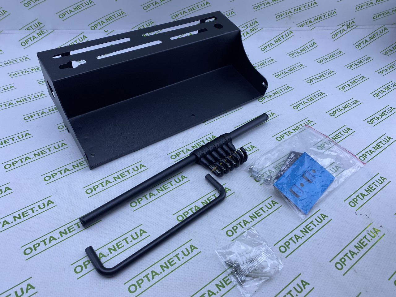 Настенная стойка для хранения Органайзер Черный AND-77-10 10 (1007), фото 1