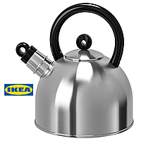Чайник IKEA VATTENTAT (ІКЕА ВАТТЕНТЕТ). 20239595. Сталевий