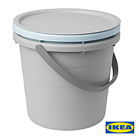 Набір відер із кришкою IKEA PEPPRIG 3 предмети 505.676.13