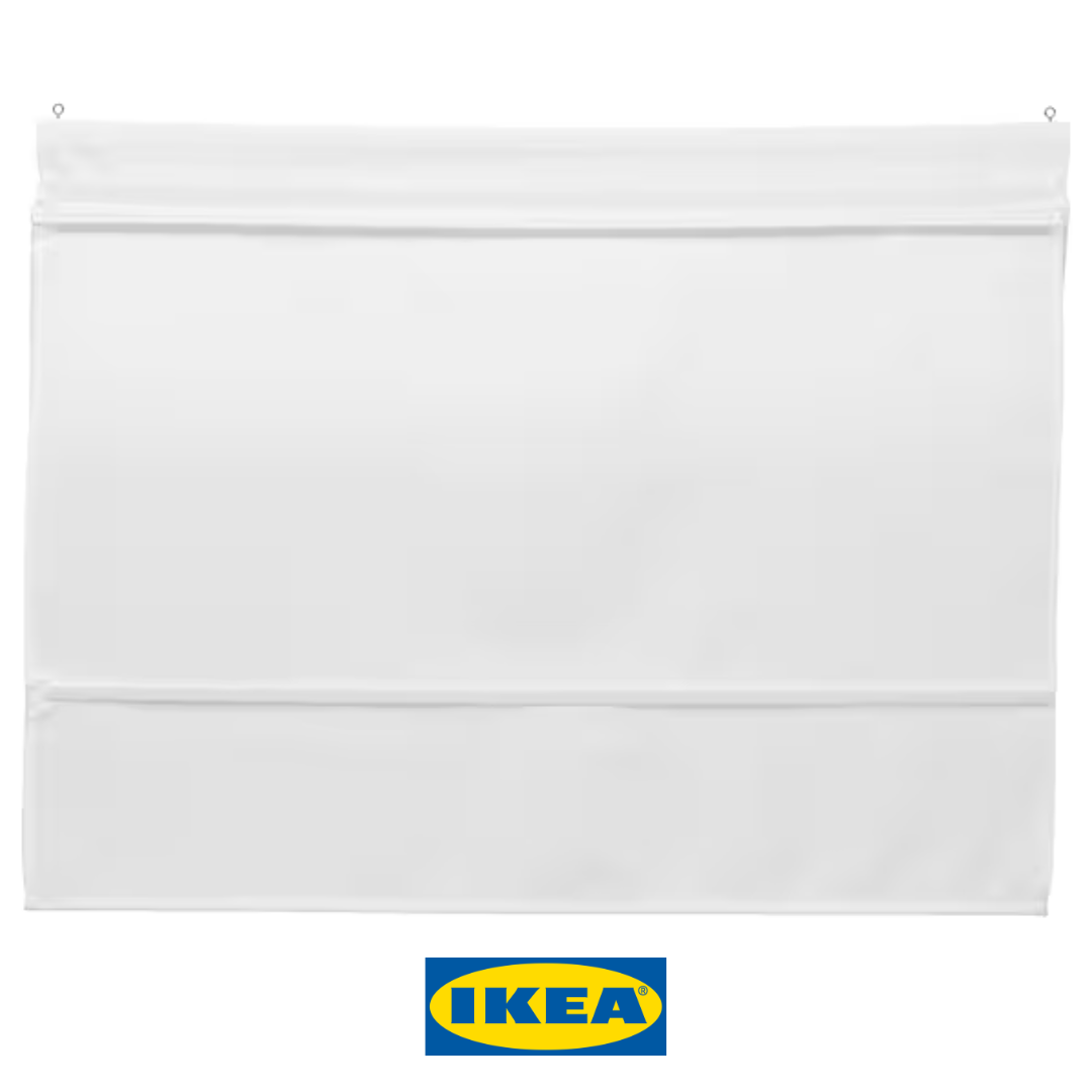 Рулонні штори IKEA RINGBLOMMA (ІКЕА РІНГБЛУММА). 10258061. Білі