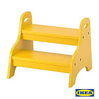 Дитячий табурет IKEA TROGEN 803.715.20 Жовтий
