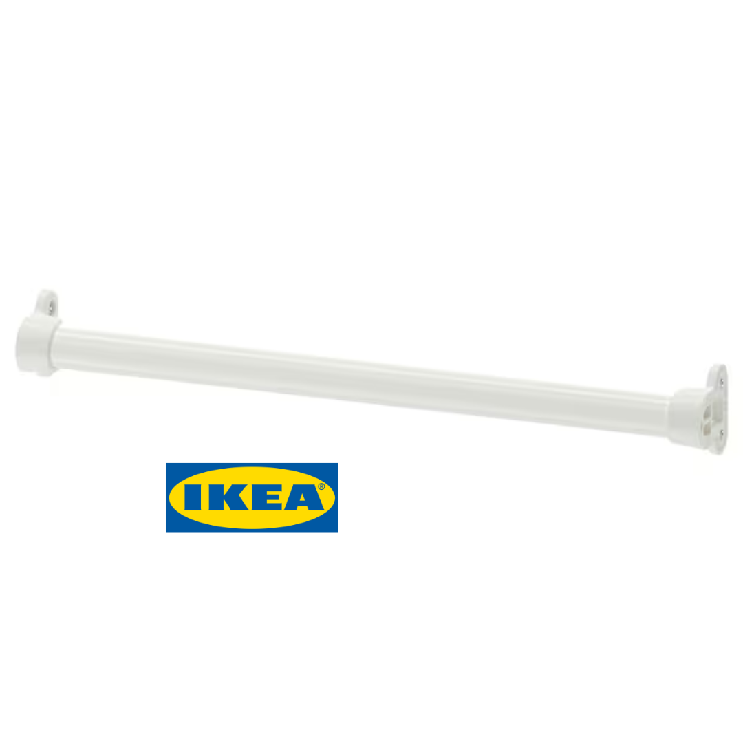 Штанга для одягу IKEA KOMPLEMENT (ІКЕА КОМПЛІМЕНТ). 90256893. Біла