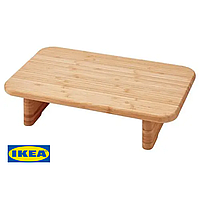 Обробна дошка з ніжками IKEA STOLTHET 305.128.10 Бамбукова